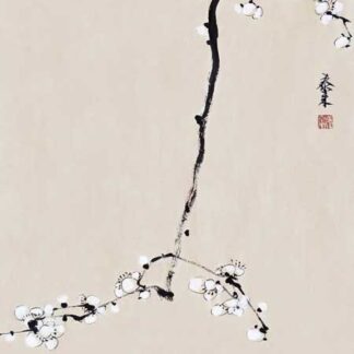 Pflaume plum 梅花 Kunstdrucke Reproduktion Tuschmalerei Sumi-e Tuschzeichnung Tuschgemälde Tuschemalerei