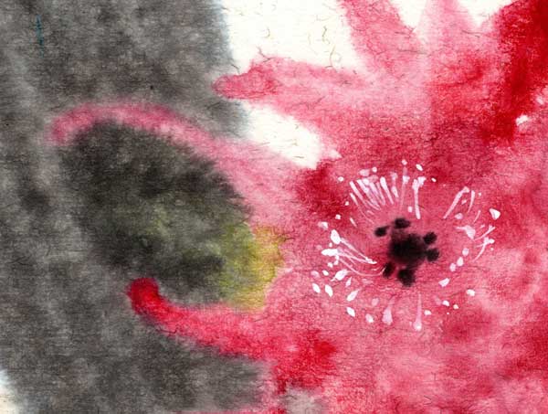 Kaktus cactus Kunstdrucke Reproduktion Tuschmalerei Sumi-e Tuschzeichnung Tuschgemälde Tuschemalerei