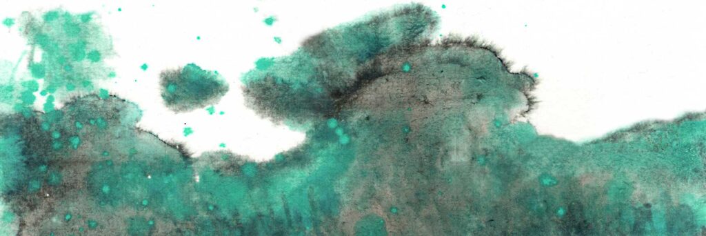 Landschaft landscape Berg Wasser 山水 Tuschzeichnung Tuschgemälde Tuschemalerei