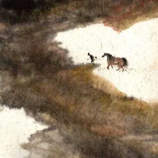 山水 Landschaftsmalerei landscape Kunstdrucke Reproduktion Tuschmalerei Sumi-e Tuschzeichnung Tuschgemälde Tuschemalerei